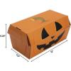 Spooktacular Jack-O’-Lantern Treasure Chest Treat Box (12″ x 7.5″ x 6.25″) – Perfect Halloween Party Decor – 1 Pc
