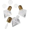 Diamond Bottle Bubbles for Wedding, Engagement and Bachelorette Party Favors – Set of 12(Small)