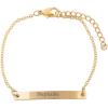Fun Express – Pz Gold Metal Bar Bracelet for Wedding – Jewelry – Adult Jewelry – Misc Adult Jewelry – Wedding – 1 Piece
