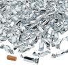 Fun Express – Silver Foil Wrapped Caramels (2lbs) for Wedding – Edibles – Soft & Chewy Candy – Caramel & Licorice & Candy Corn – Wedding – 189 Pieces(Caramel)