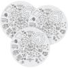 Fun Express Color Your Own Wedding Circle Table Toppers – 3 Pc