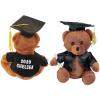 Fun Express Personalized Graduation Stuffed Bear – Black – Toys – 1 Piece