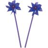 Pinwheels for Kids (Bulk Set of 36) Great for Weddings, Yards and Garden Decor (Purple)
