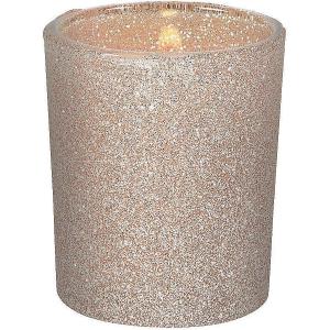 Fun Express – Copper Mercury Glass Votive Candle Holders for Wedding – Home Decor – Candles and Candle Accessories – Candle Holders & Accessories – Wedding – 12 Pieces(Beige)