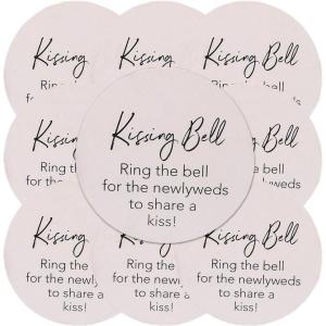 Fun Express Cardstock Mini Wedding Bells Cards 2 1/2″ – 24 Pc
