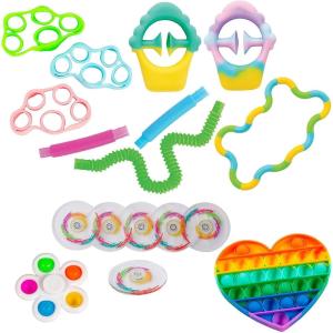 Fun Express Fidget Toy Assortment – Mega Bulk 72 Pc