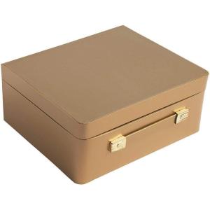 Fun Express Gold Mini Suitcase Centerpiece – Elegant Wedding & Party Decor for Centerpiece Displays Bridal Showers Receptions & Special Occasions – Perfect for Celebrations – 1 Piece
