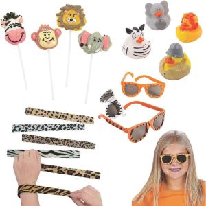 Fun Express Safari Party Favor Kit Assortment May Vary