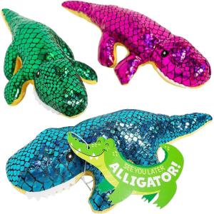 Fun Express See You Later Stuffed Alligators with Card for 12