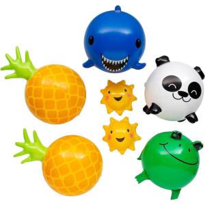 Fun Express Shaped Beach Ball Assortment Kit – 36 Pc