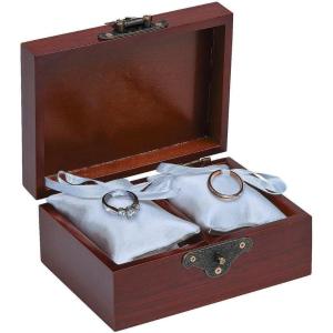 Fun Express Wedding Ring Storage Chest (Wood)