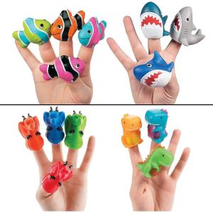 Land & Sea Finger Puppet Sets for 24