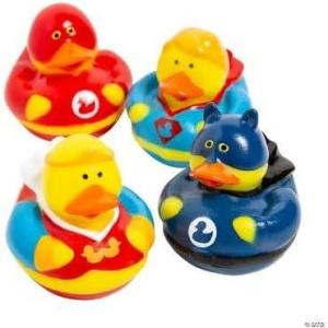 Yellow Rubber Duck Assortment Bulk 96 Pieces