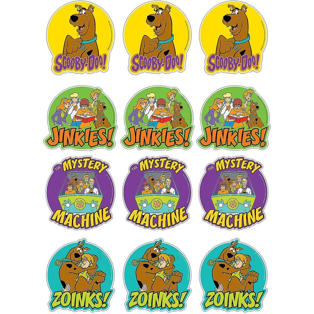 image:image7 8 ScoobyDoo Party Character Wall Cutout Decorations 12 Pc