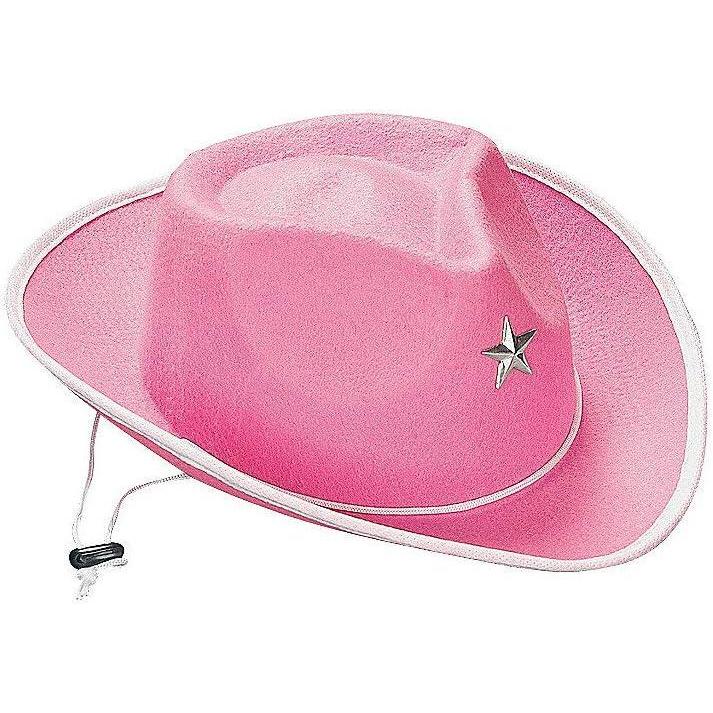 image:imageFun Express Pink Sheriff Cowgirl Hat for Kids Set of 12 Birthday Party and Costume Hats