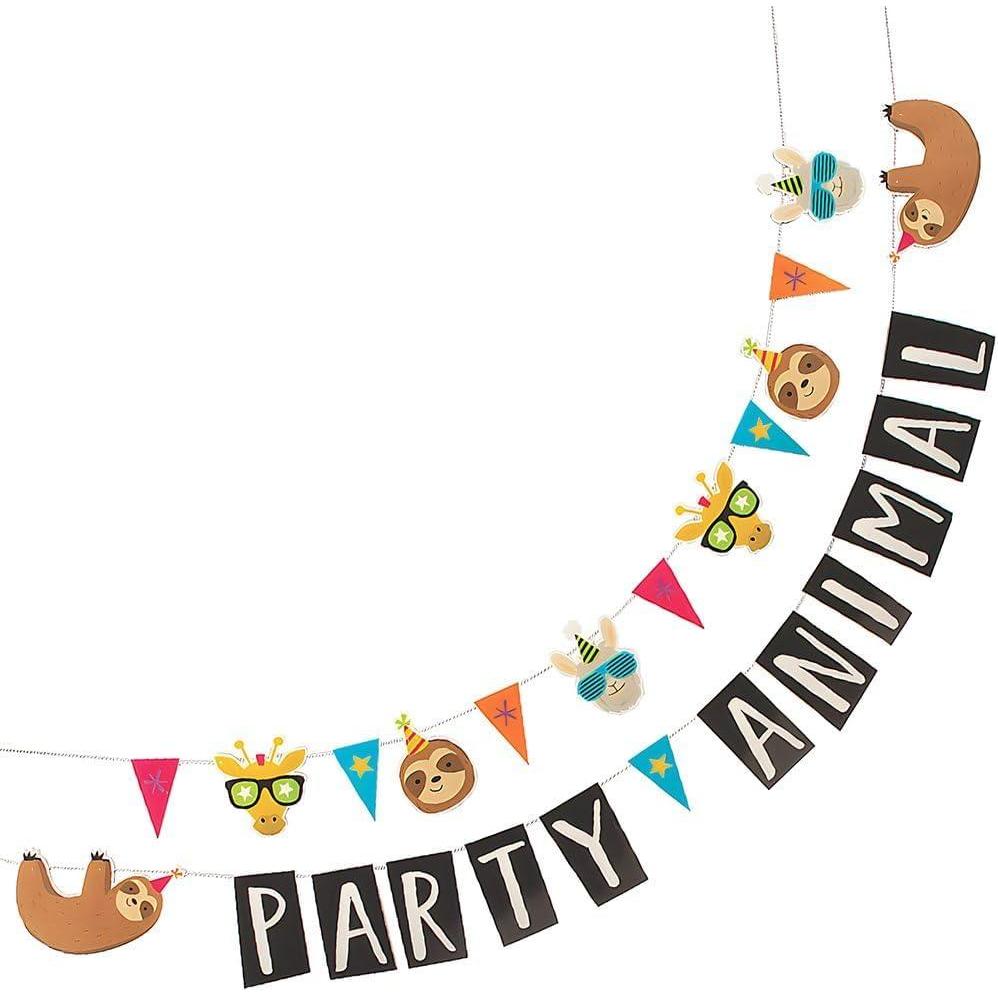 image:imageParty Animal Garland  Party Decor  2 Pieces