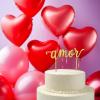 Fun Express – Amor Cake Topper for Wedding – Home Decor – Gifts – Wedding & Bridal – Wedding – 1 Piece