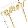 Fun Express – Amor Cake Topper for Wedding – Home Decor – Gifts – Wedding & Bridal – Wedding – 1 Piece