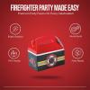 Fun Express – Fire Heroes Treat Boxes for Birthday – Party Supplies – Containers & Boxes – Paper Boxes – Birthday – 12 Pieces