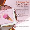 Fun Express – I Scream For Ice Cream Beverage Napkins for Birthday – Party Supplies – Print Tableware – Print Napkins – Birthday – 16 Pieces