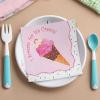 Fun Express – I Scream For Ice Cream Beverage Napkins for Birthday – Party Supplies – Print Tableware – Print Napkins – Birthday – 16 Pieces