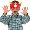 Fun Express – Monster Party Paper Glasses for Birthday – Apparel Accessories – Eyewear – Novelty Glasses – Birthday – 12 Pieces