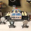 Fun Express – Police Party Cupcake Holder for Birthday – Party Supplies – Serveware & Barware – Misc Serveware & Barware – Birthday – 1 Piece
