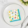 Fun Express – Popsicle Party Bev Napkin for Birthday – Party Supplies – Print Tableware – Print Napkins – Birthday – 16 Pieces