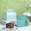Fun Express 1st Birthday Light Blue Treat Boxes with Tags (set of 12) Birthday Party Supplies
