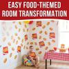 Fun Express 8 1/4″ – 16″ Food Party Chicken Nuggets Cardstock Wall Cutouts Set – 7 Pieces