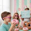 Fun Express Donut Sprinkle Sunglasses for Kids Birthday – Set of 12 – Cupcake, Baking and Donut Themed Party Favors
