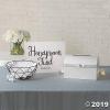 Fun Express Honeymoon Fund Sign for Wedding – Gray and Black