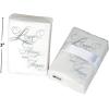 Fun Express Love Always and Forever Wedding Tissue Packs – Set of 10 – Wedding Ceremony and Party Favor Table Supplies
