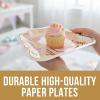 Fun Express Princess Carriage Dessert Plates – Charming Pink & Purple Design for Princess-Themed Parties Birthdays Bridal Showers & Special Occasions – Serving Cake Cupcakes & Desserts – 8 Pieces