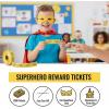 Fun Express Superhero Incentive Roll Tickets – 1 Bulk Roll of 2000 Tivkets – Party and Classoom Supplies