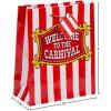 Fun Express Welcome To The Carnival Gift Bags, Set of 12 – Circus And Birthday Party Supplies