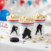 Hockey Party Disposable Paper Cups – 9 oz. (8 Count) – Exciting Hockey Motif – Perfect for Team Parties, Birthdays & End-of-Season Banquets