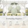Hydrangea Pomander Kissing Balls – Set of 3 Pieces, Each is 6.5 inch – Wedding and Home Decor