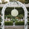Hydrangea Pomander Kissing Balls – Set of 3 Pieces, Each is 6.5 inch – Wedding and Home Decor