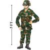 Large Army Soldier Cardboard Cutout (5 Feet Tall) Party Decor