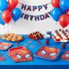 Marvel Spider-Man Luncheon Napkins – 16 Ct. | 6.5″ 2-Ply Paper Napkins for Kids Spider-Man Birthday Party Supplies, Superhero Tableware & Decorations