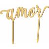 Fun Express – Amor Cake Topper for Wedding – Home Decor – Gifts – Wedding & Bridal – Wedding – 1 Piece