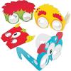 Fun Express – Monster Party Paper Glasses for Birthday – Apparel Accessories – Eyewear – Novelty Glasses – Birthday – 12 Pieces