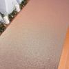 Fun Express – Rose Gold Sequin Aisle Runner 25ft for Wedding – Party Decor – General Decor – Aisle Runners – Wedding – 1 Piece