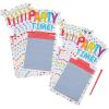 Fun Express Birthday Magic Screens – Stationery Set for Creative Fun at Parties and Celebrations, Toy Birthday Gift – Toddlers Drawing Tablet for Kids – 12 Pieces