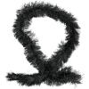 Fun Express Black Fringe Boas – Stylish Polyester Costume Accessories for Halloween, Christmas, Tea Parties, Weddings, and Dress-Up Events – 12 Pieces