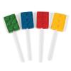 Fun Express Brick Party Building Block Suckers Lollipops Bulk – 12 Pack Individually Wrapped Candy Variety Pack for Kids Party Favors, Birthday Goodie Bags, Pinata Stuffers & Lego Themed Celebrations