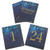 Fun Express Constellation Table Numbers – Party Supplies – Elegant Starry Design for Events, Weddings, and Special Occasions – 24 Pieces – Blue