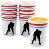 Hockey Party Disposable Paper Cups – 9 oz. (8 Count) – Exciting Hockey Motif – Perfect for Team Parties, Birthdays & End-of-Season Banquets