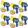Multicolor Plastic Turbo Flyers Set – 6 Sets, Fun & Colorful Toys – Great Party Favors for Birthdays, Themed Parties & More